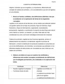 Logística internacional.