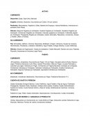 Activo corriente y no corriente