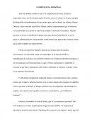 Comportamiento Organizacional - Competencia personal