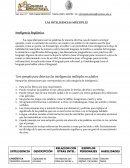 LAS INTELIGENCIAS MÚLTIPLES. Inteligencia lingüística