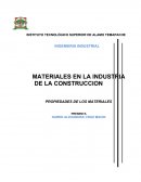 Propiedades de los materiales .OBRA METAL MECANICA
