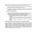 Ley de protección al trabajador.