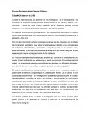 La sociología de las finanzas publicas.