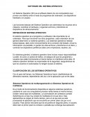 Software de los sistemas operativos.