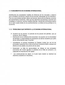 FUNDAMENTOS DE ECONOMIA INTERNACIONAL. Página 1