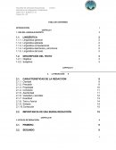 Uso de lenguaje, redacción y ortografía