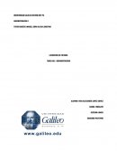 EJERCICIOS DE TUTORIA TAREA NO. 1 ADMINISTRACION