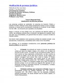 Las personas juridicas, clasificación