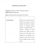 Matriz control motor