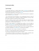 Cuentos para niños. Uga la tortuga