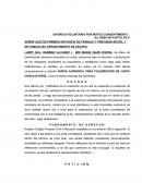 DIVORCIO VOLUNTARIO POR MUTUO CONSENTIMIENTO