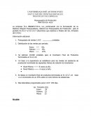 FACULTAD DE CIENCIAS SOCIALES. PRESUPUESTO DE EMPRESAS.