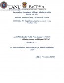 Mapa Conceptual proceso de venta