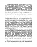 El fin de la historia representa para Francis Fukuyama