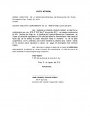 SOLICITO CUMPLIMIENTO DE LA RDR Nº 3328 del 07.JUN.2013.
