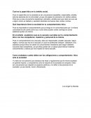 Cual es tu papel ético en tu ámbito social.