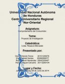 Informe del Comportamiento del Consumidor.