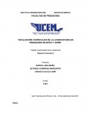 Evaluación curricular de la licenciatura en pedagogía en EPCA y UCEM