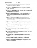 Cuestionario de la asignatura de Ciencias Sociales