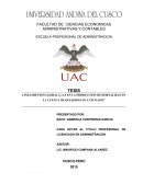 LINEAMIENTOS GLOBAL G.A.P EN LA PRODUCCION DE HORTALIZAS EN LA CUENCA DE QUESERMAYO CUSCO-2015”