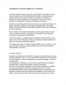 Analogía de la célula vegetal con un edificio.