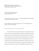 Conclusiones de inculpabilidad