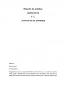 Química de los alimentos - Saponificación