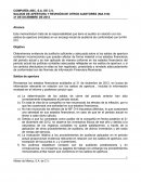 COMPAÑÍA ABC, S.A. DE C.V. NIA 510 Saldos de Apertura