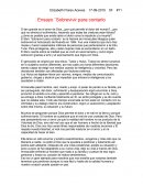 Sobrevivir para contarlo.