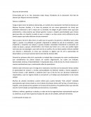 Ejemplo de discurso de bienvenida A.C.