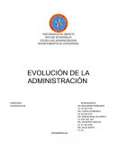 Administración de la epoca antigua