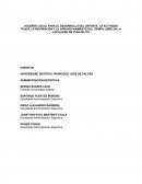 Ejemplo de Política Pública. ACUERDO LOCAL PARA EL DESARROLLO DEL DEPORTE, LA ACTIVIDAD FÌSICA