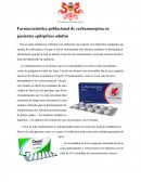 Farmacocinetica Farmacocinética poblacional de carbamacepina en pacientes epilépticos adultos.