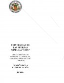 DEPARTAMENTO DE CIENCIAS ECONÓMICAS, ADMINISTRATIVAS Y DE COMERCIO.