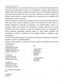 La filosofía moderna. Racionalismo