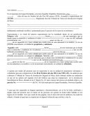 Acto de citación para audiencia de deslinde