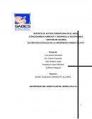 Gestión de un área de espacios sociales