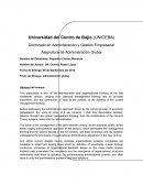 Asignatura de Administración Global