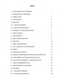 PROTOCOLO DE PROYECTO DE TESIS PLANTEAMIENTO DEL PROBLEMA