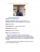 OBJETIVO LABORAL Y META PROFESIONAL: