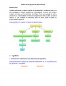 Programación Estructurada. Dos definiciones de algoritmos