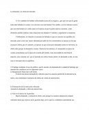 La demanda y la oferta de mercado