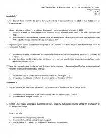 MATEMÁTICAS APLICADAS A LOS NEGOCIOS, LAS CIENCIAS SOCIALES Y DE LA VIDA. Página 1