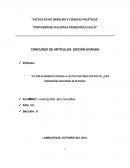 Modificatorias a la ley de partidos politicos