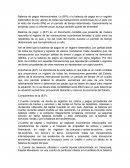 Teoria economica. Balanza de pagos internacionales: La (BPI)