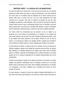 SÍNTESIS VIDEO: “LA LENGUA DE LAS MARIPOSAS”