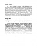 Interes legitimo. Interes simple