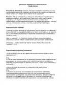 Planeacion estrategica talento humano