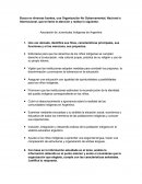 Organizaciones no gubernamentales.