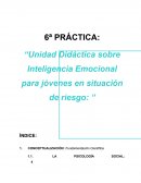 Unidad Didáctica sobre Inteligencia Emocional para jóvenes en situación de riesgo